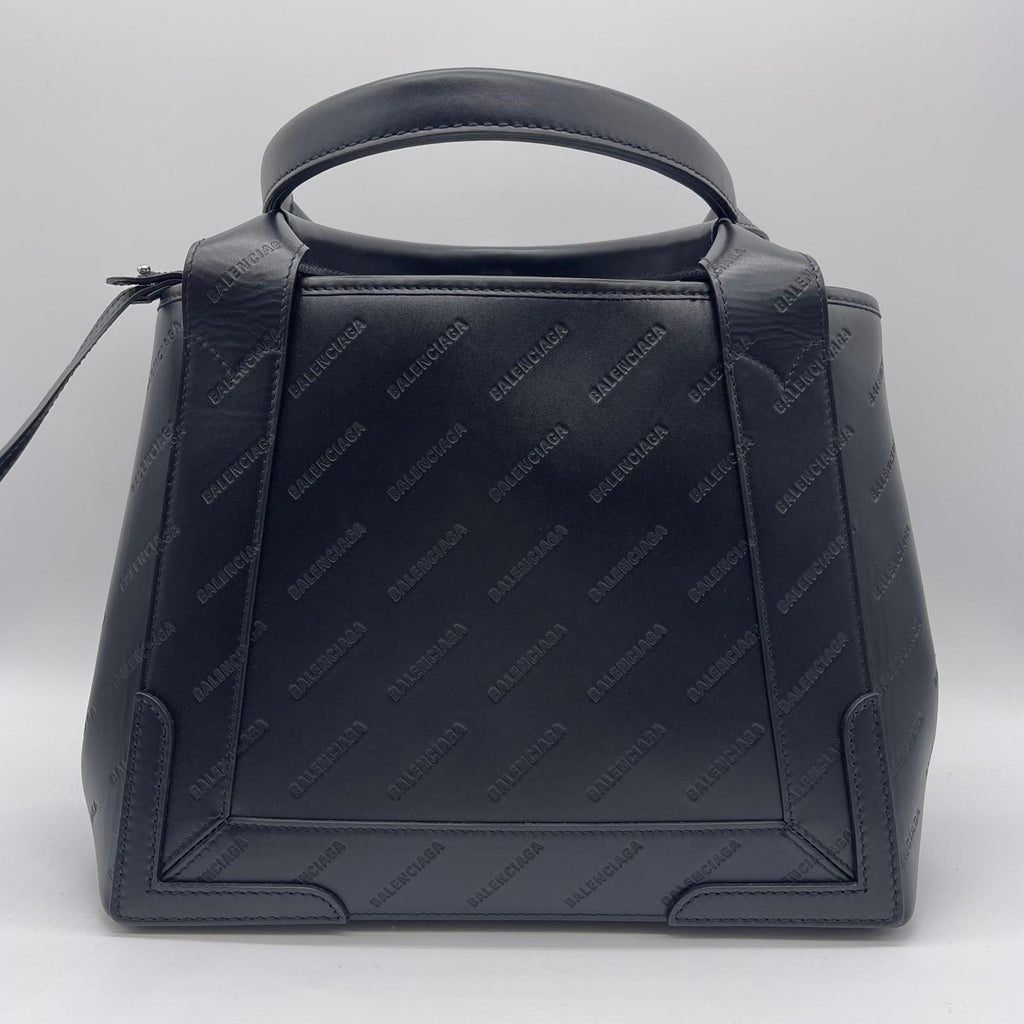 Balenciaga Navy Cabas S Bag