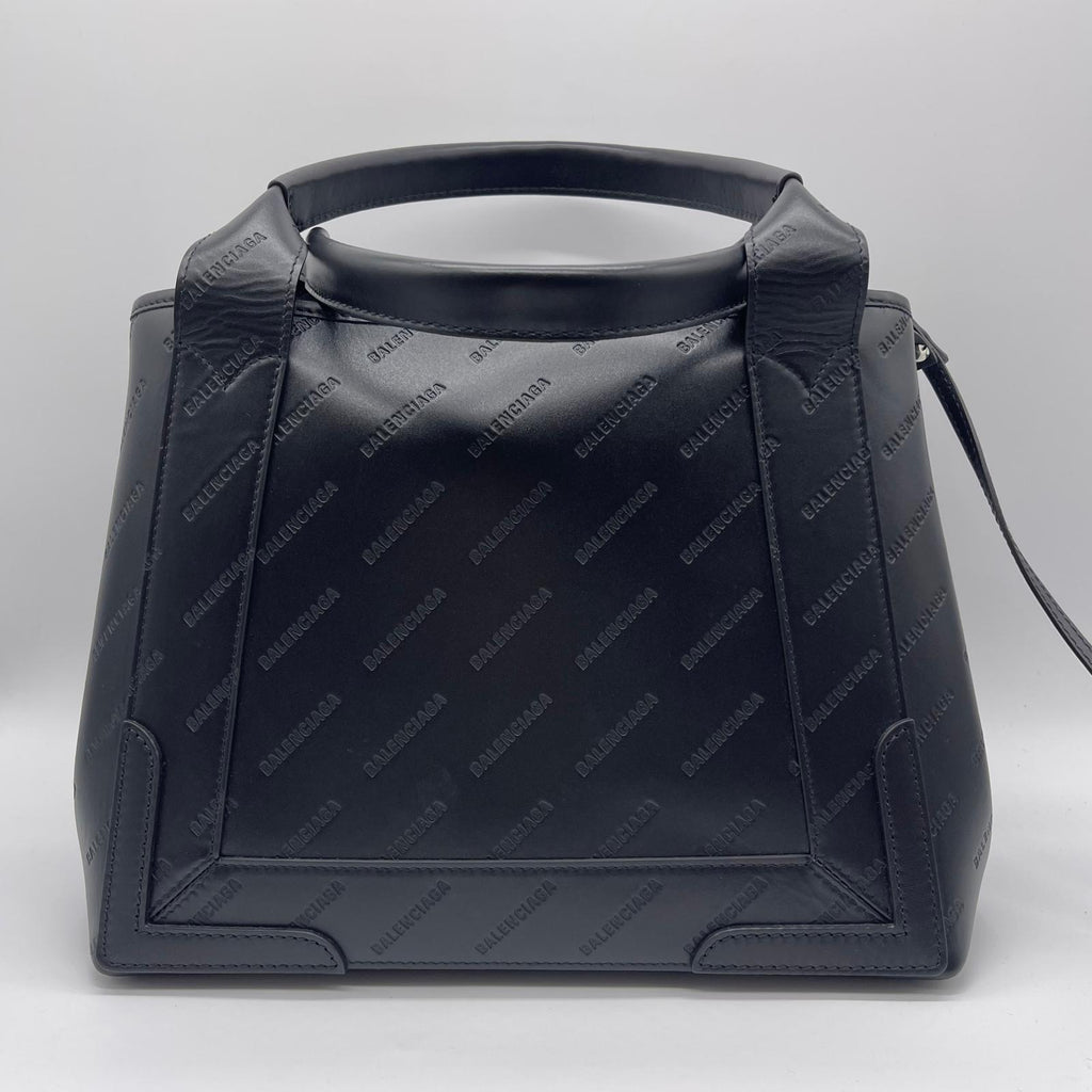 Balenciaga Navy Cabas S Bag