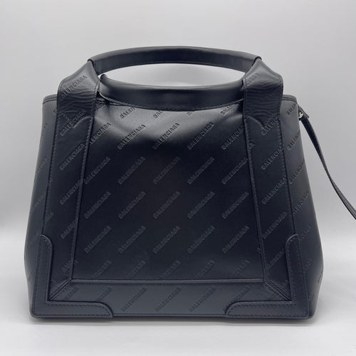 Balenciaga Navy Cabas S Bag
