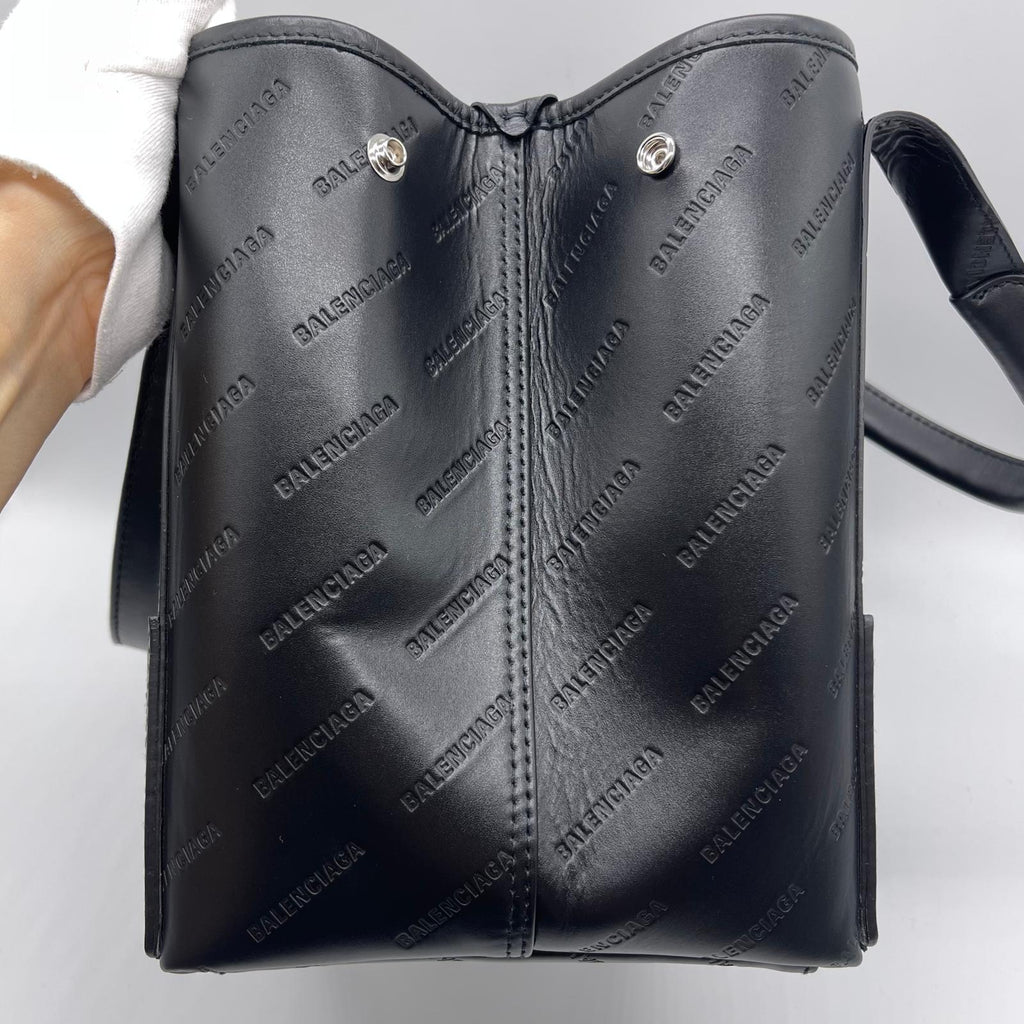 Balenciaga Navy Cabas S Bag