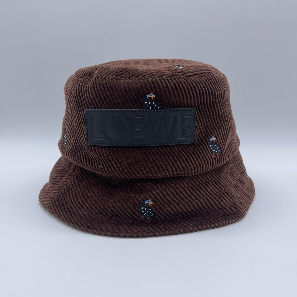 Loewe Guine a Fowl Bucket Hat Size 59
