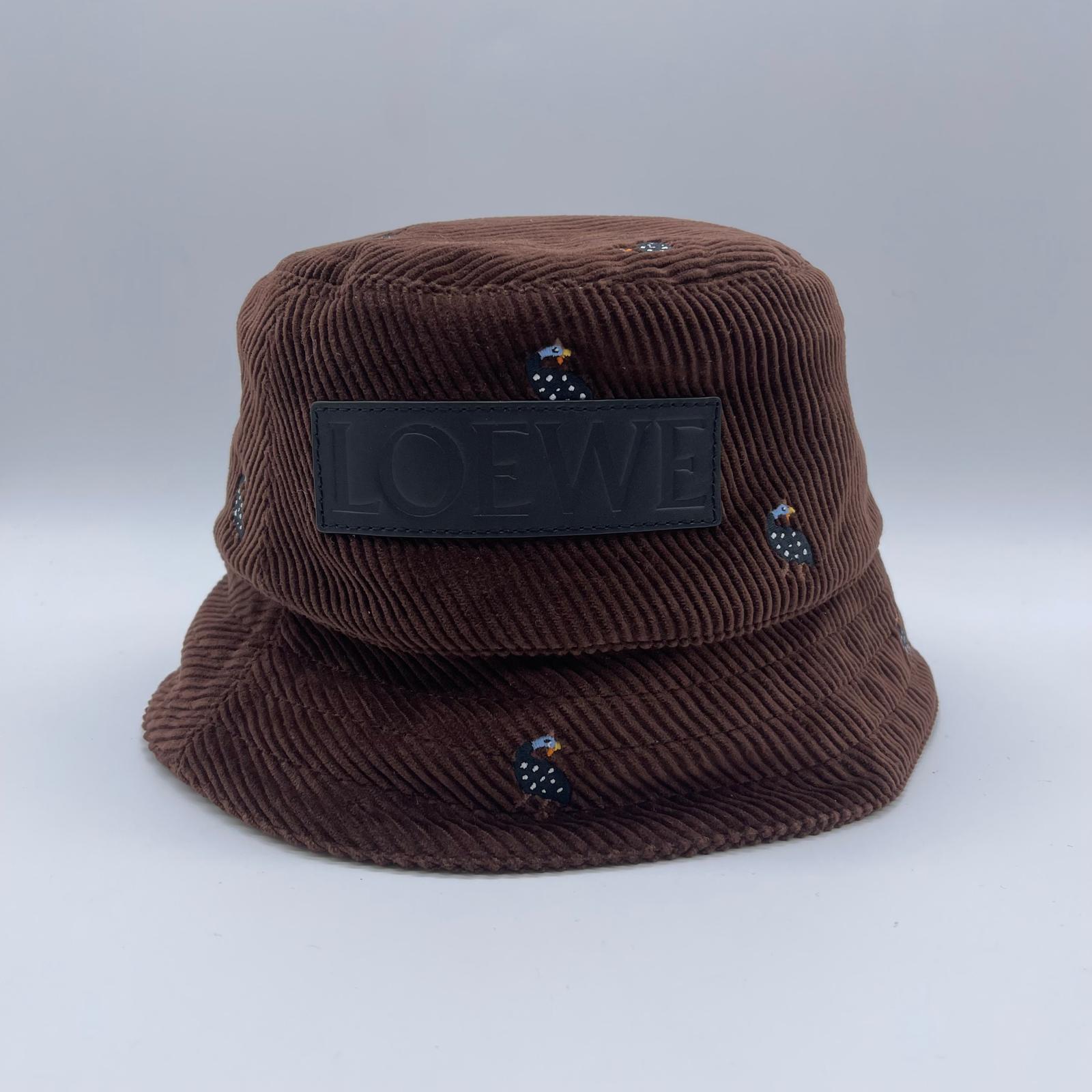 Loewe Guine a Fowl Bucket Hat Size 59