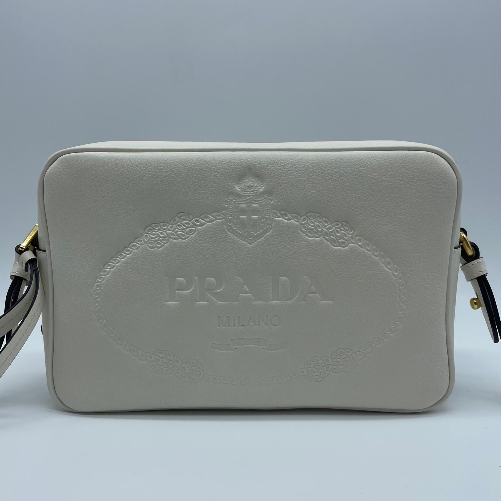 Prada Glace Calf Crossbody Bag