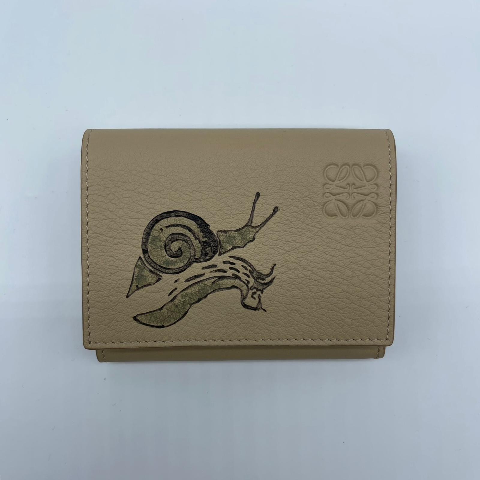 Loewe Trifold Wallet B. Leach Snail