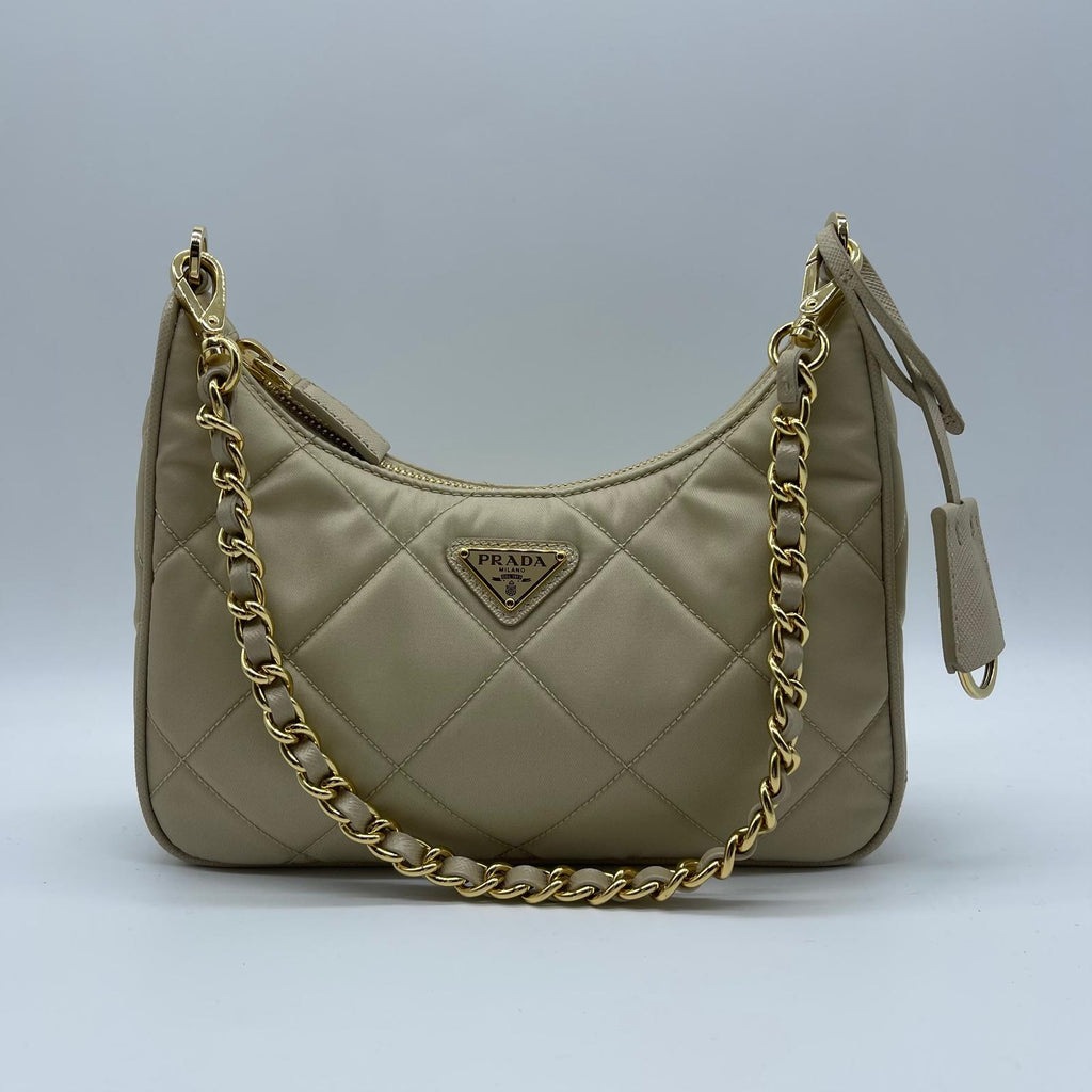 Prada Tessuto Impuntu Hand/Shoulder Bag
