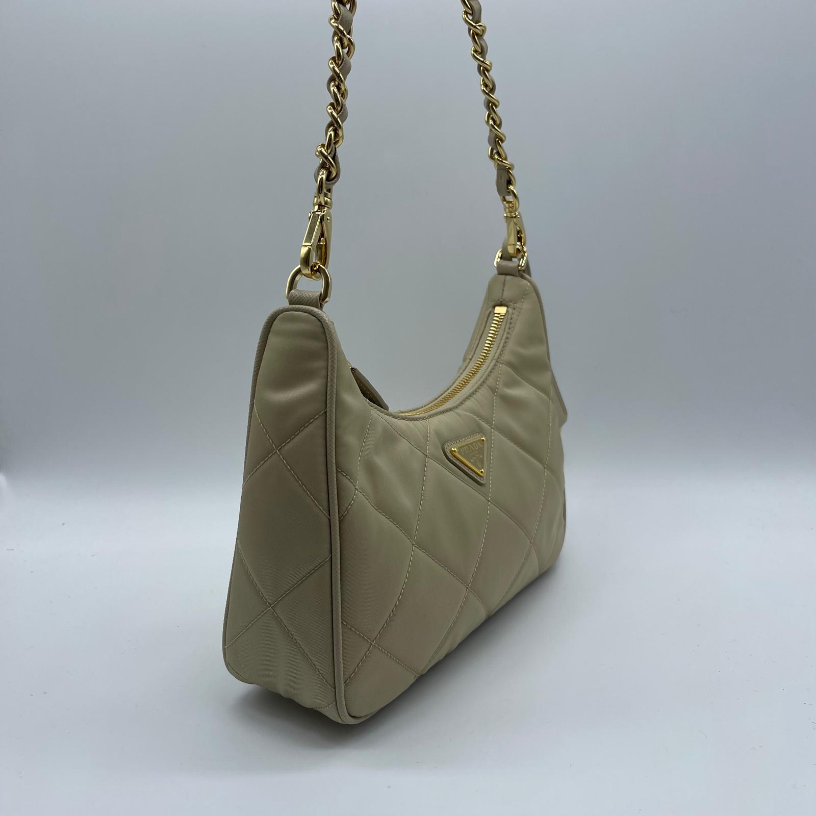 Prada Tessuto Impuntu Hand/Shoulder Bag