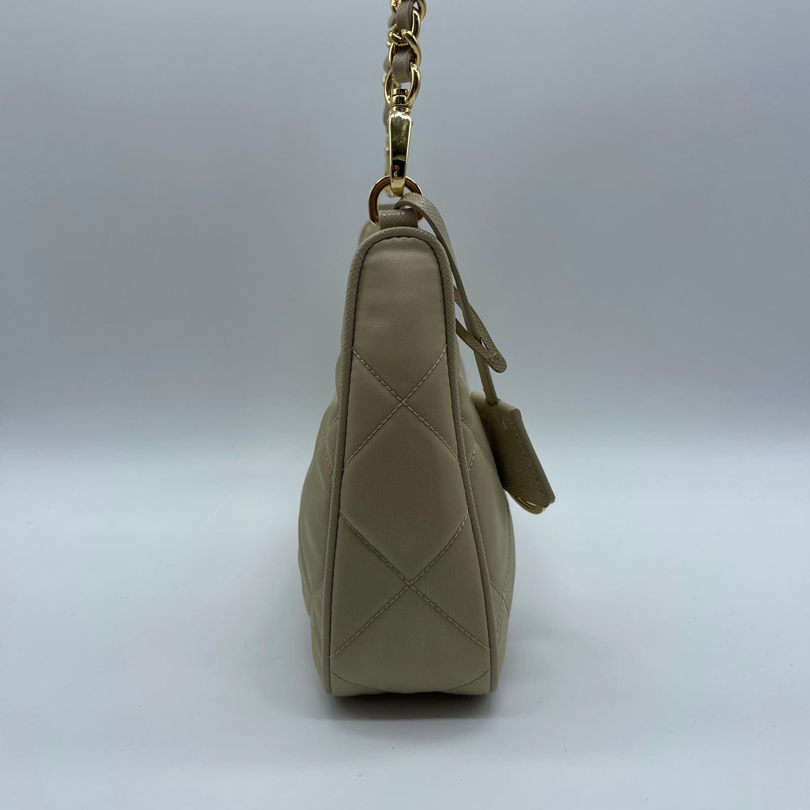 Prada Tessuto Impuntu Hand/Shoulder Bag