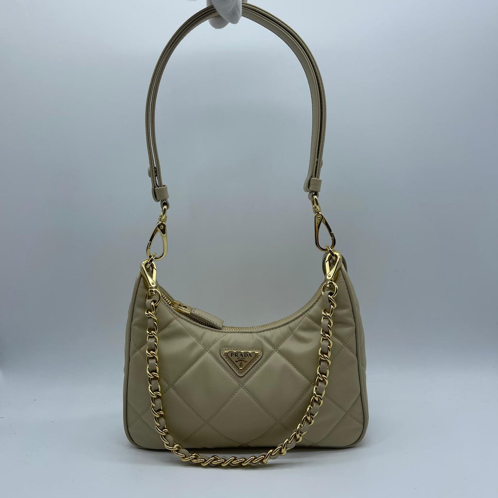 Prada Tessuto Impuntu Hand/Shoulder Bag