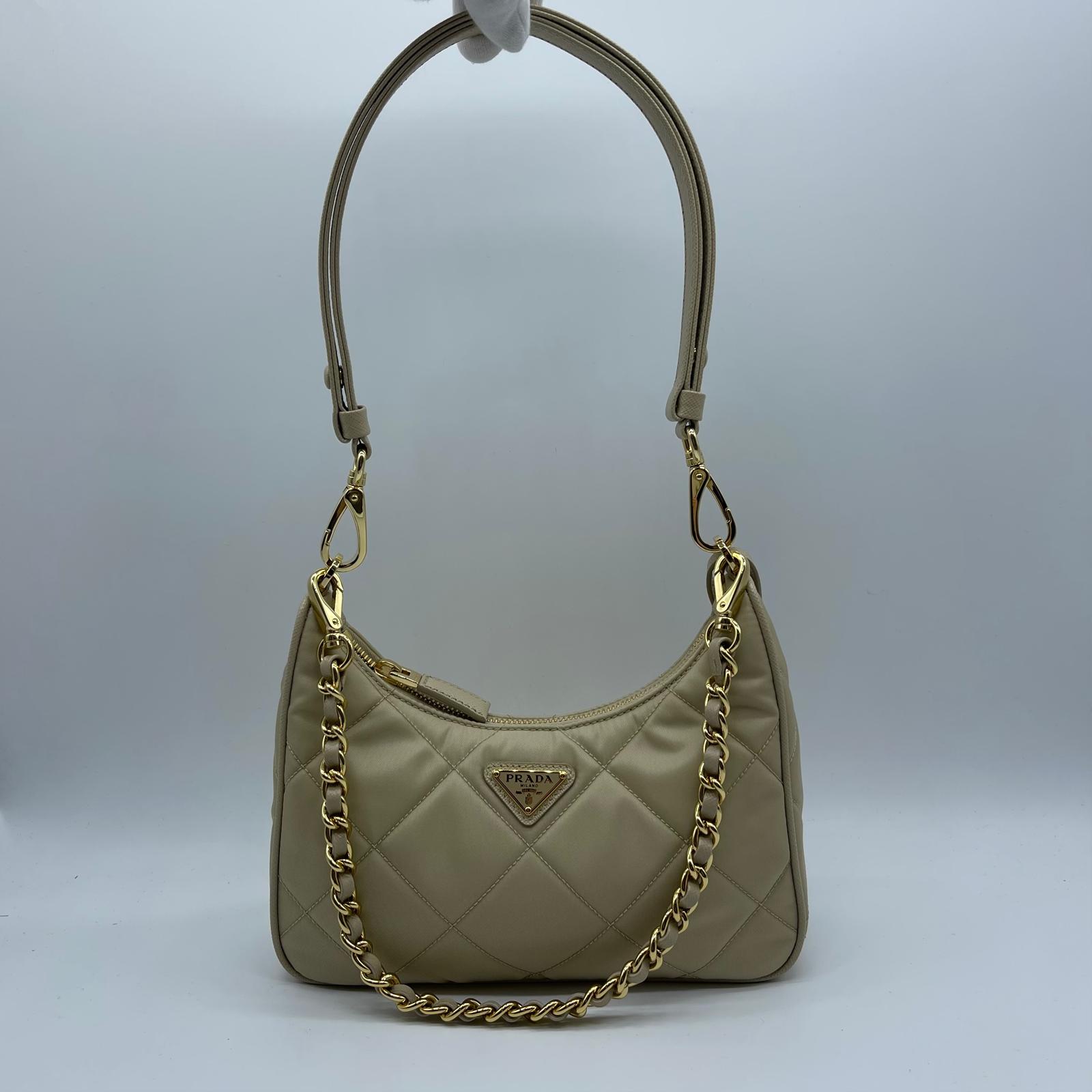 Prada Tessuto Impuntu Hand/Shoulder Bag
