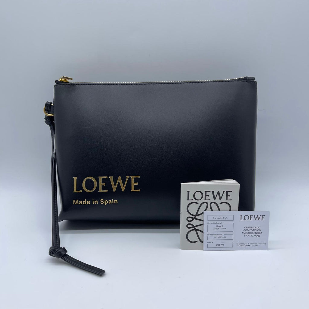 Loewe Embossed T Pouch