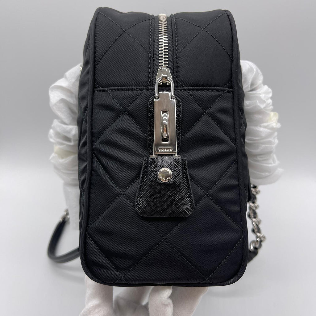 Prada Tessuto Impuntu Shoulder Bag