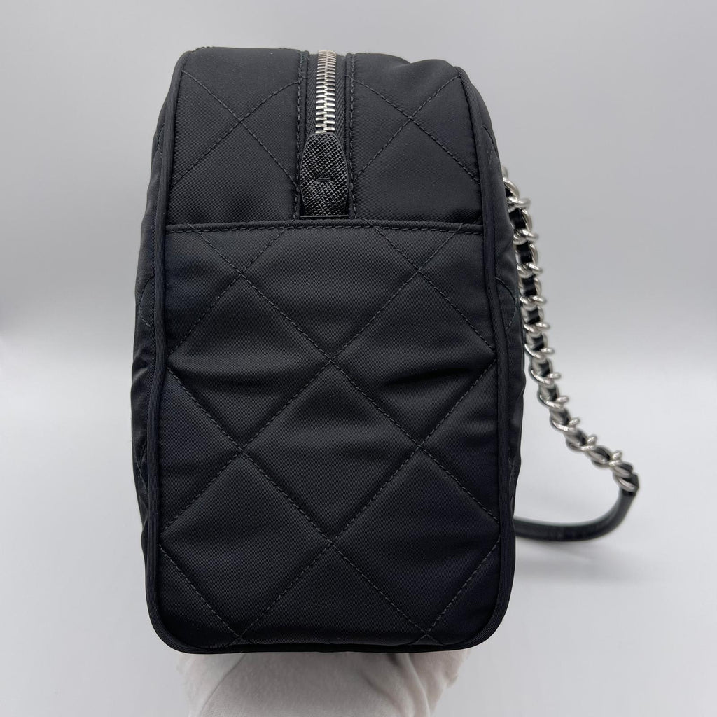 Prada Tessuto Impuntu Shoulder Bag