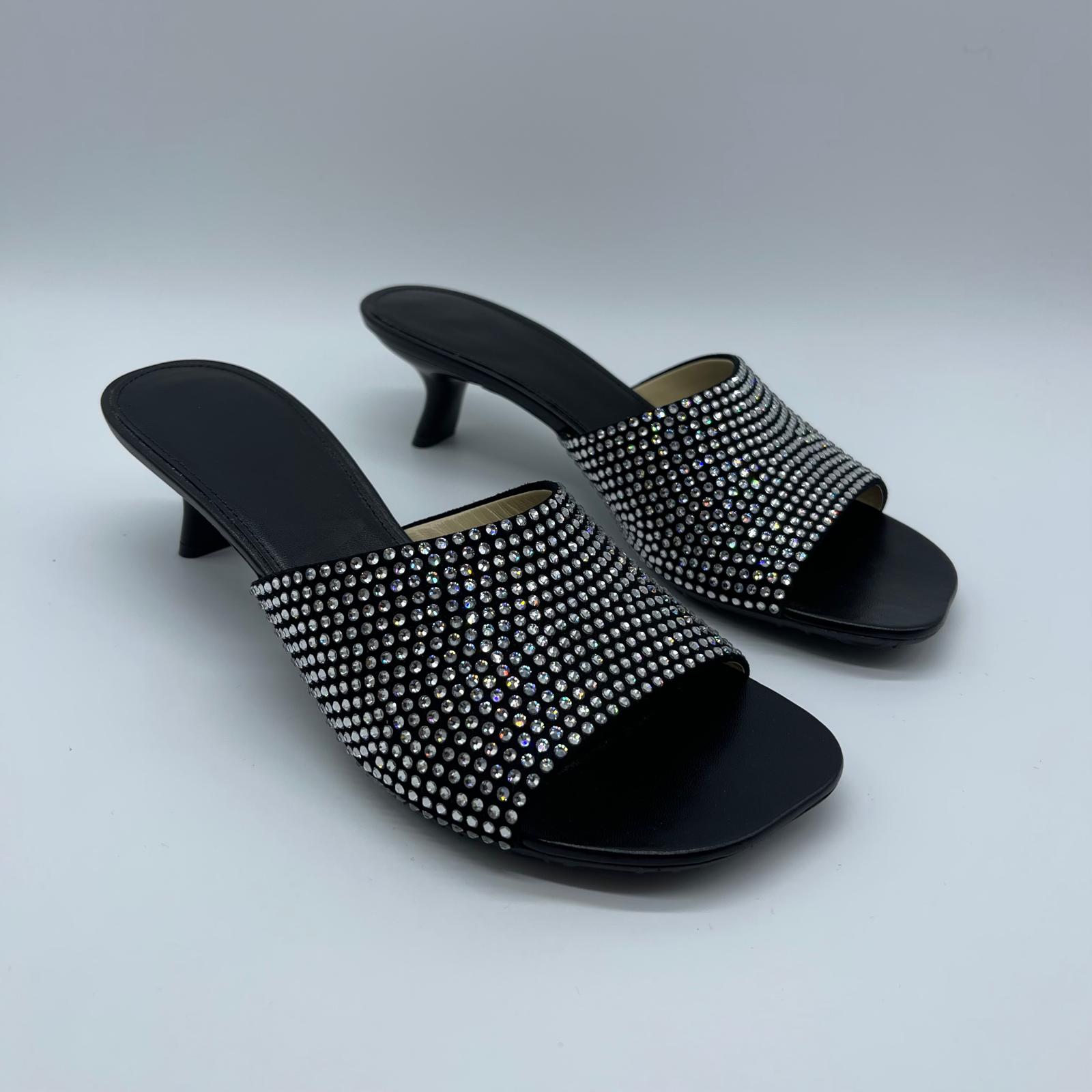 Loewe Petal Strassed Mule 45 Size37