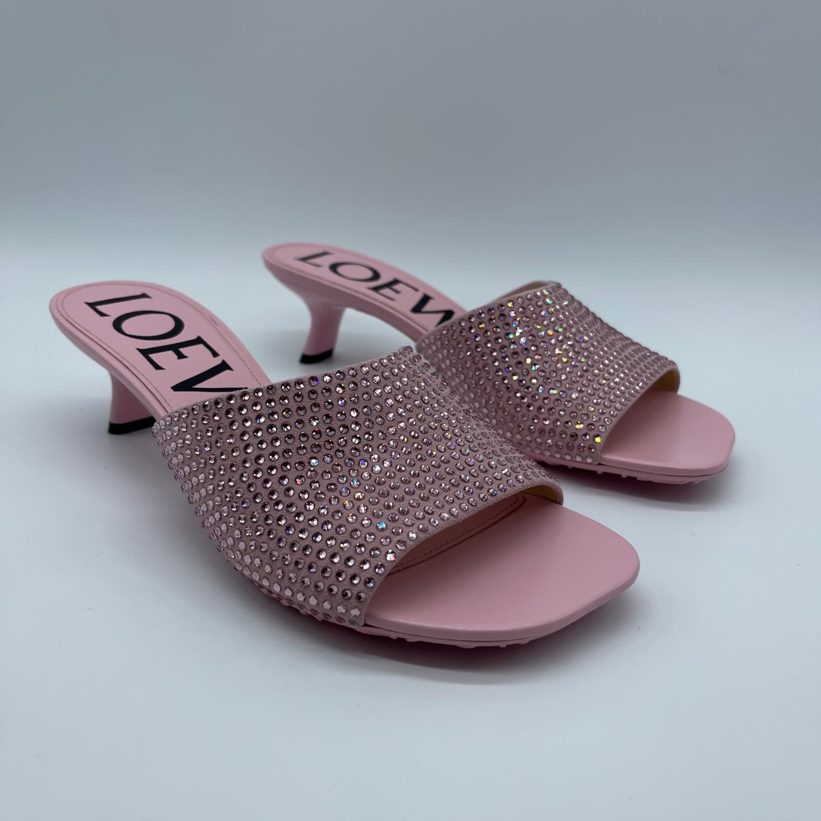 Loewe Petal Strassed Mule 45 Size37