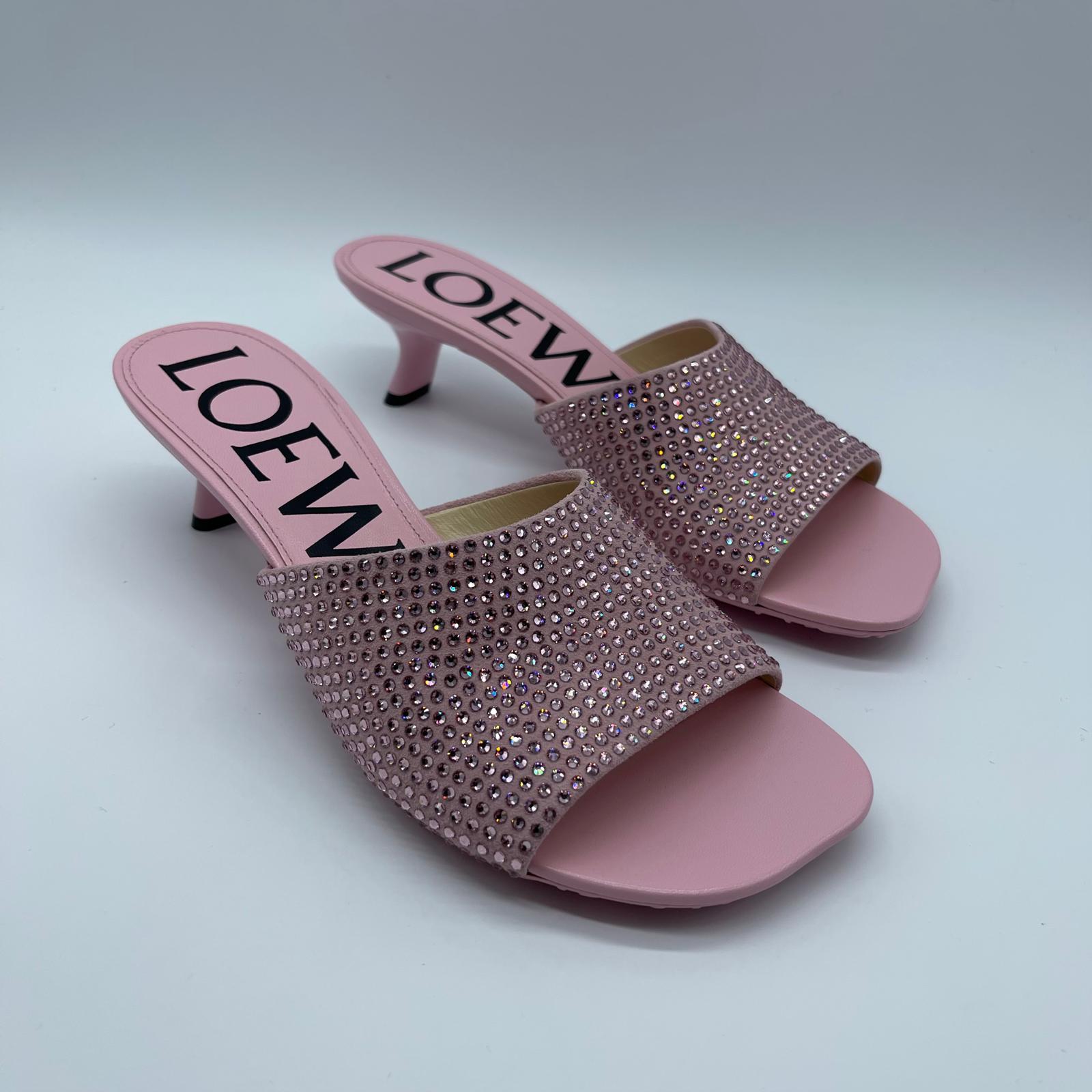 Loewe Petal Strassed Mule 45 Size37