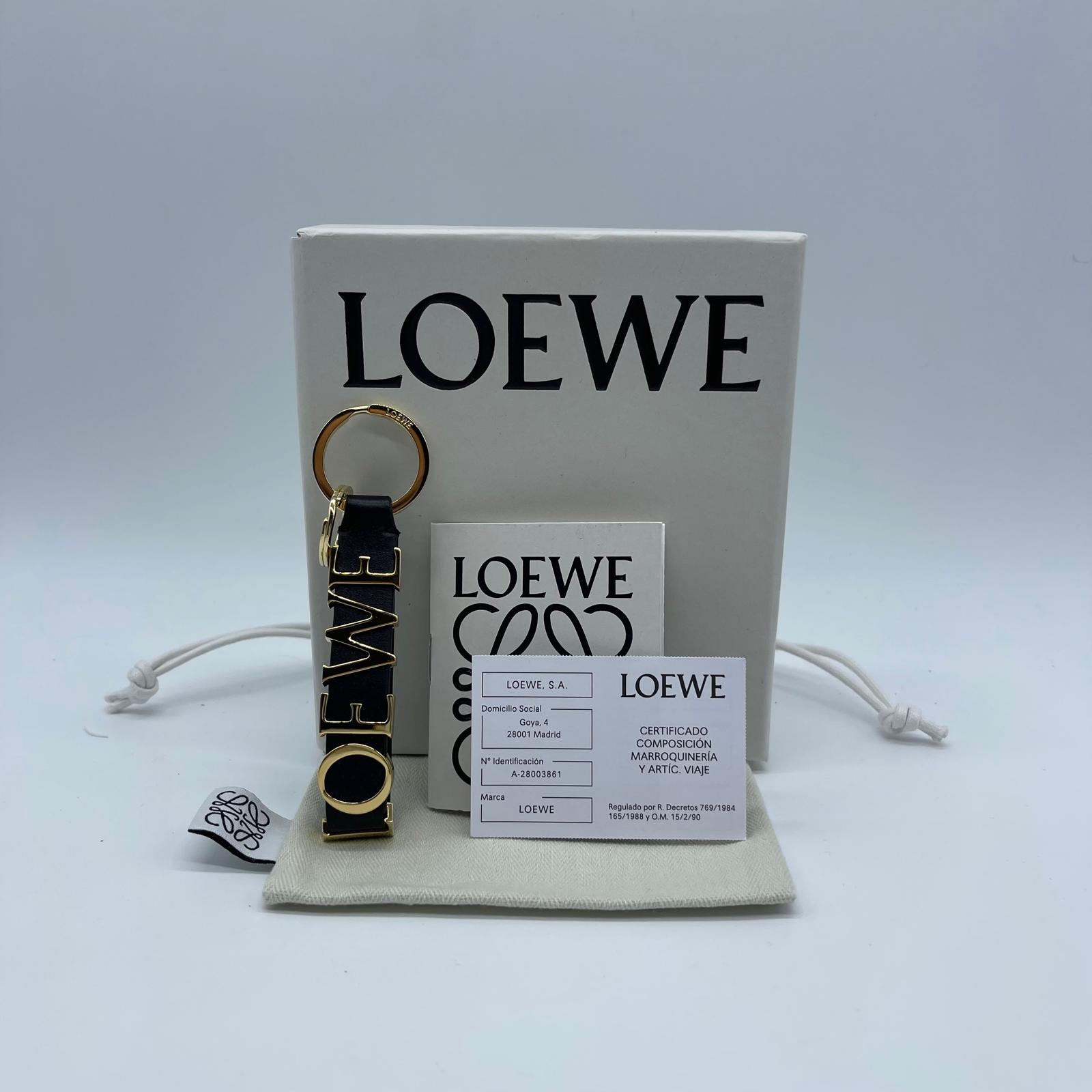 Loewe Lettering Keyring