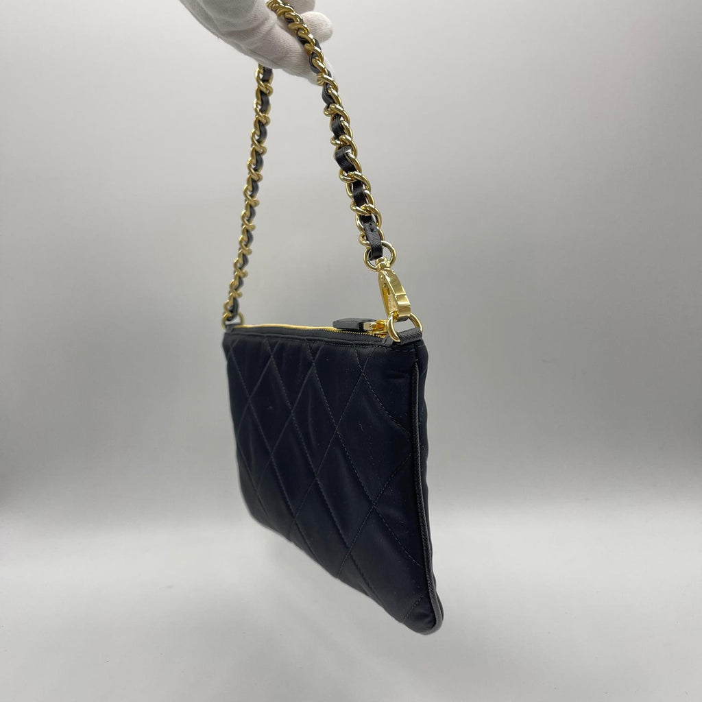 Prada Tessuto Impuntu Small Bag/Pouch