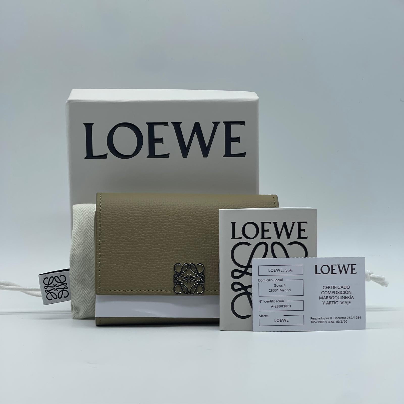 Loewe Anagram Small Vertical Wallet