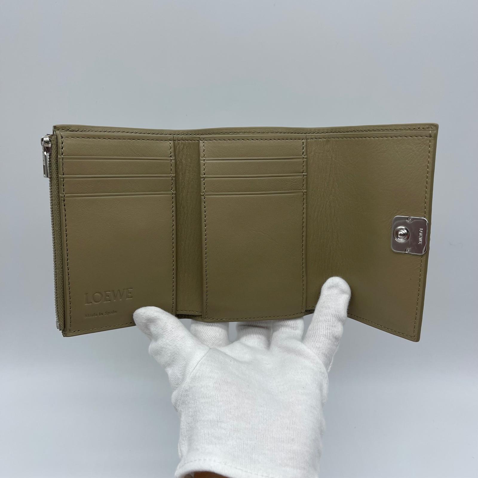 Loewe Anagram Small Vertical Wallet