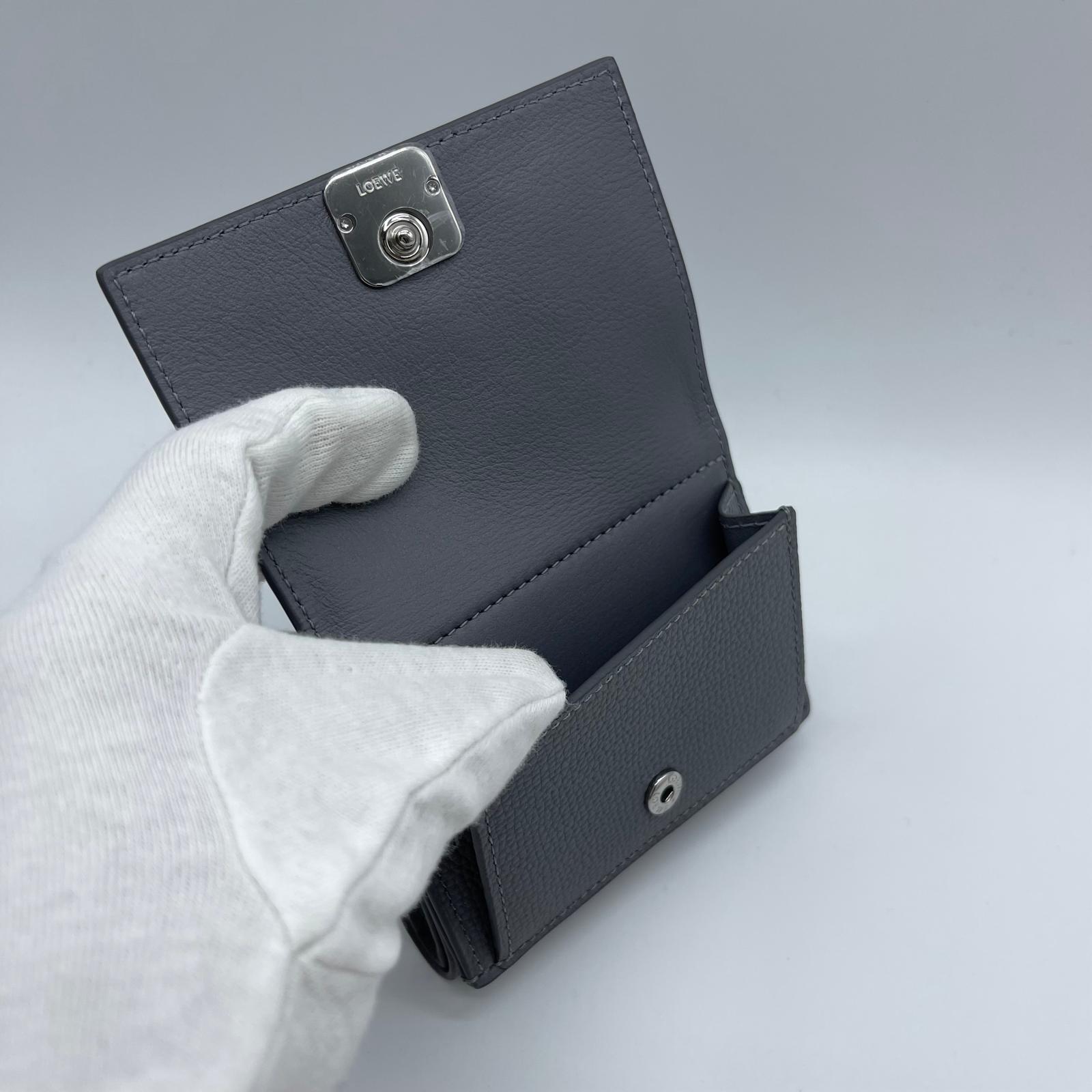 Loewe Anagram Trifold Wallet