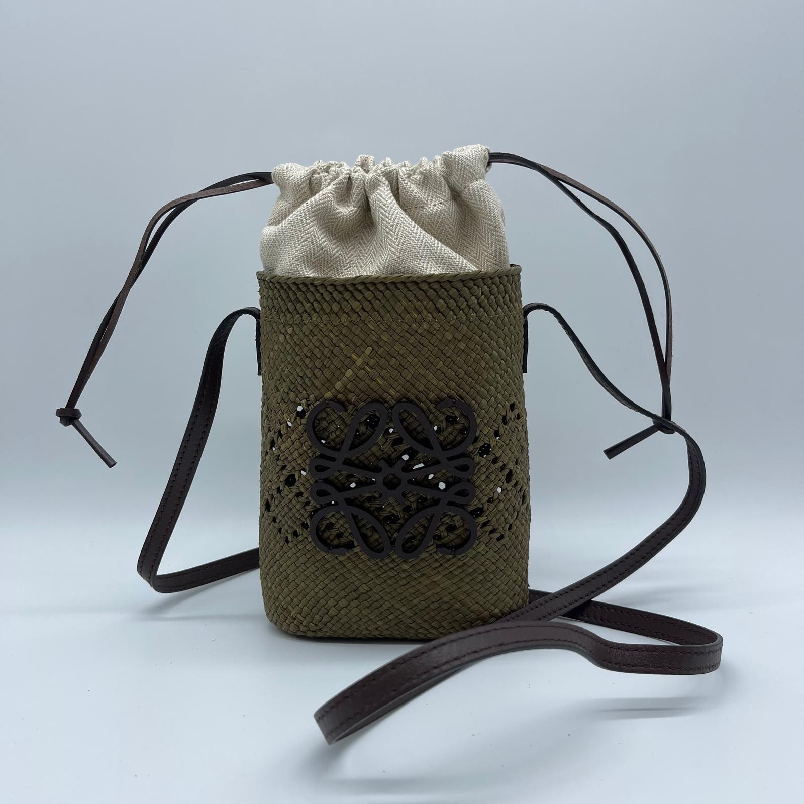 Loewe Anagram Square Pocket Bag.