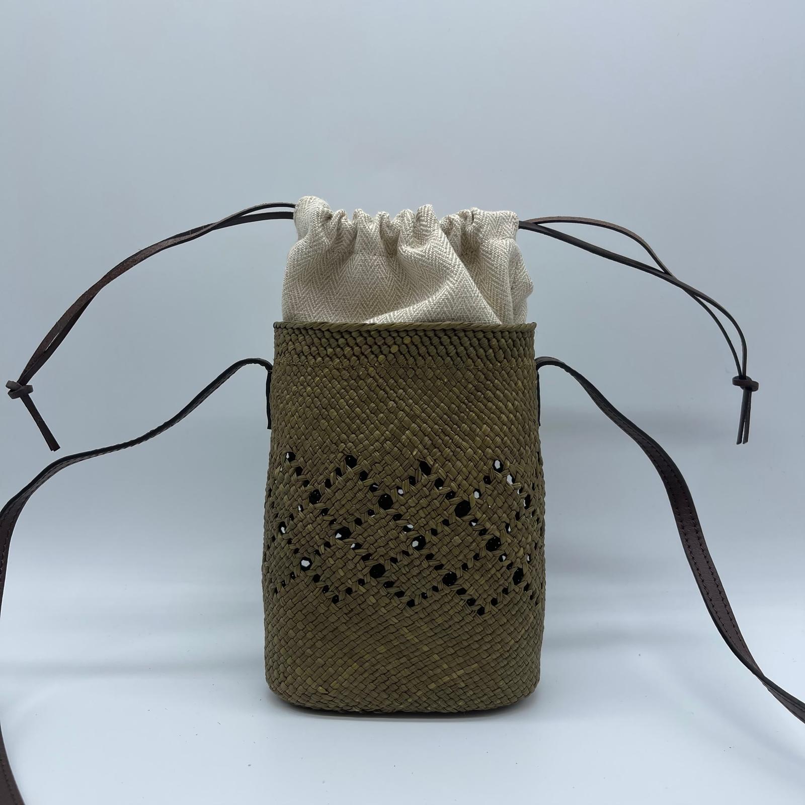 Loewe Anagram Square Pocket Bag.