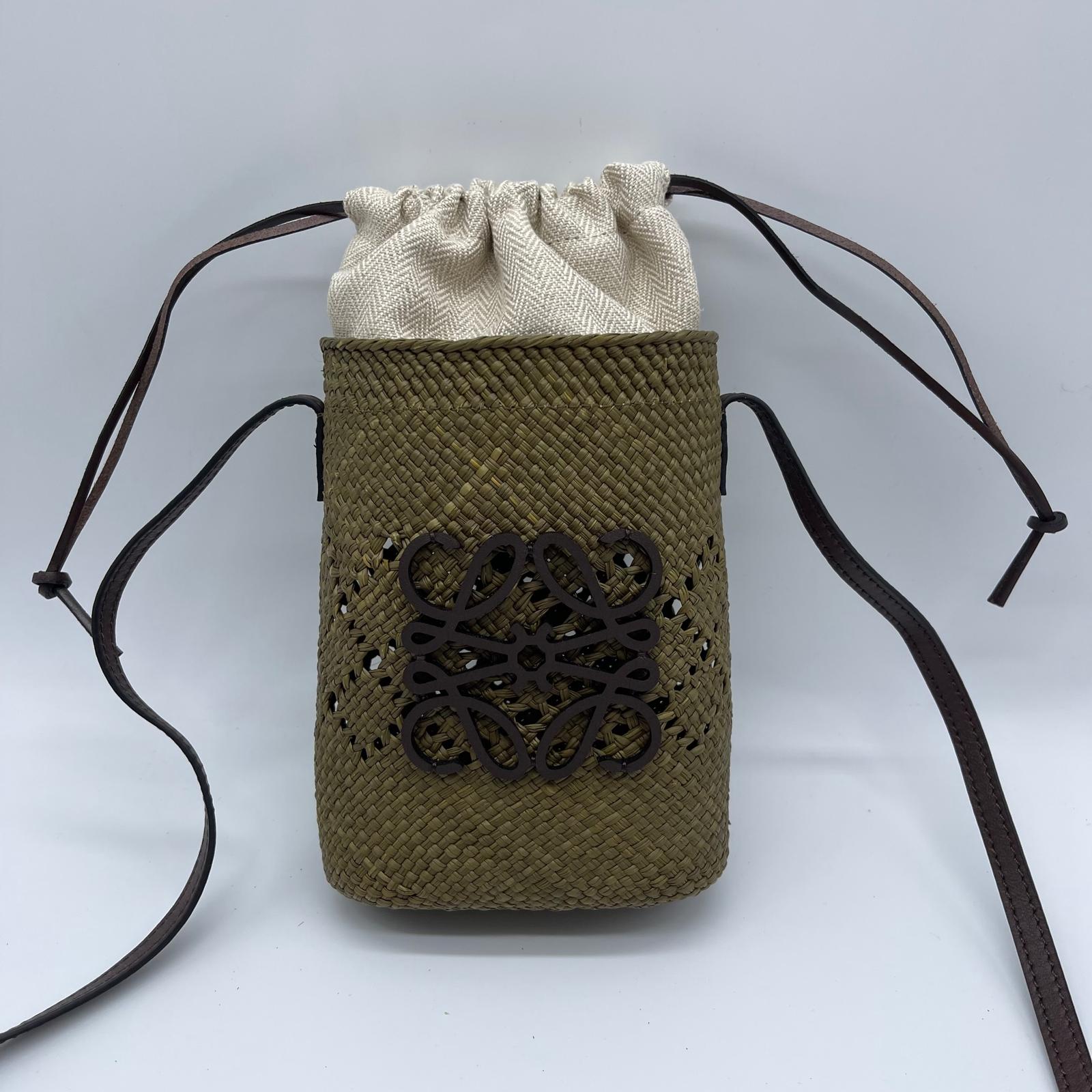 Loewe Anagram Square Pocket Bag.