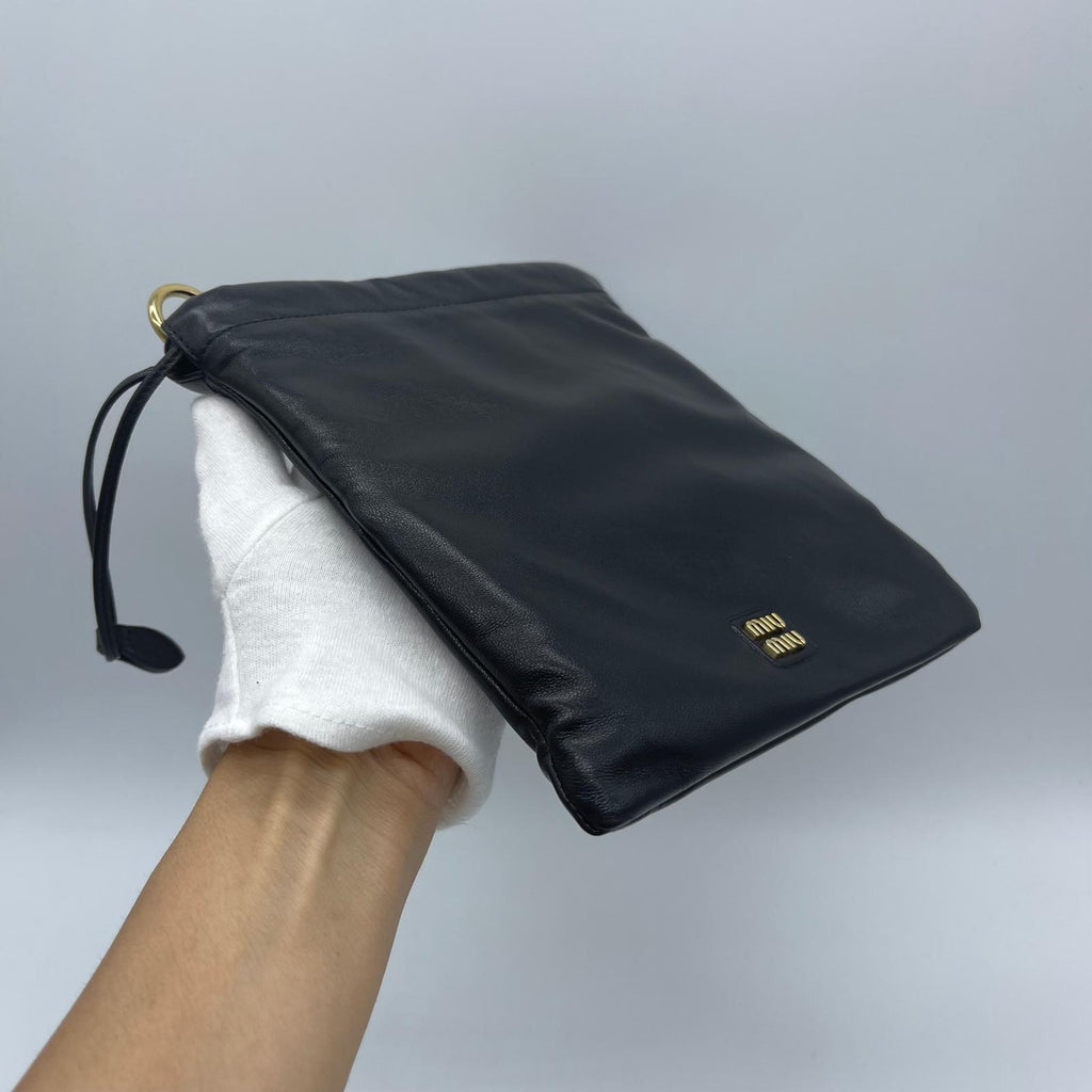 Miu Miu Leather Pouch