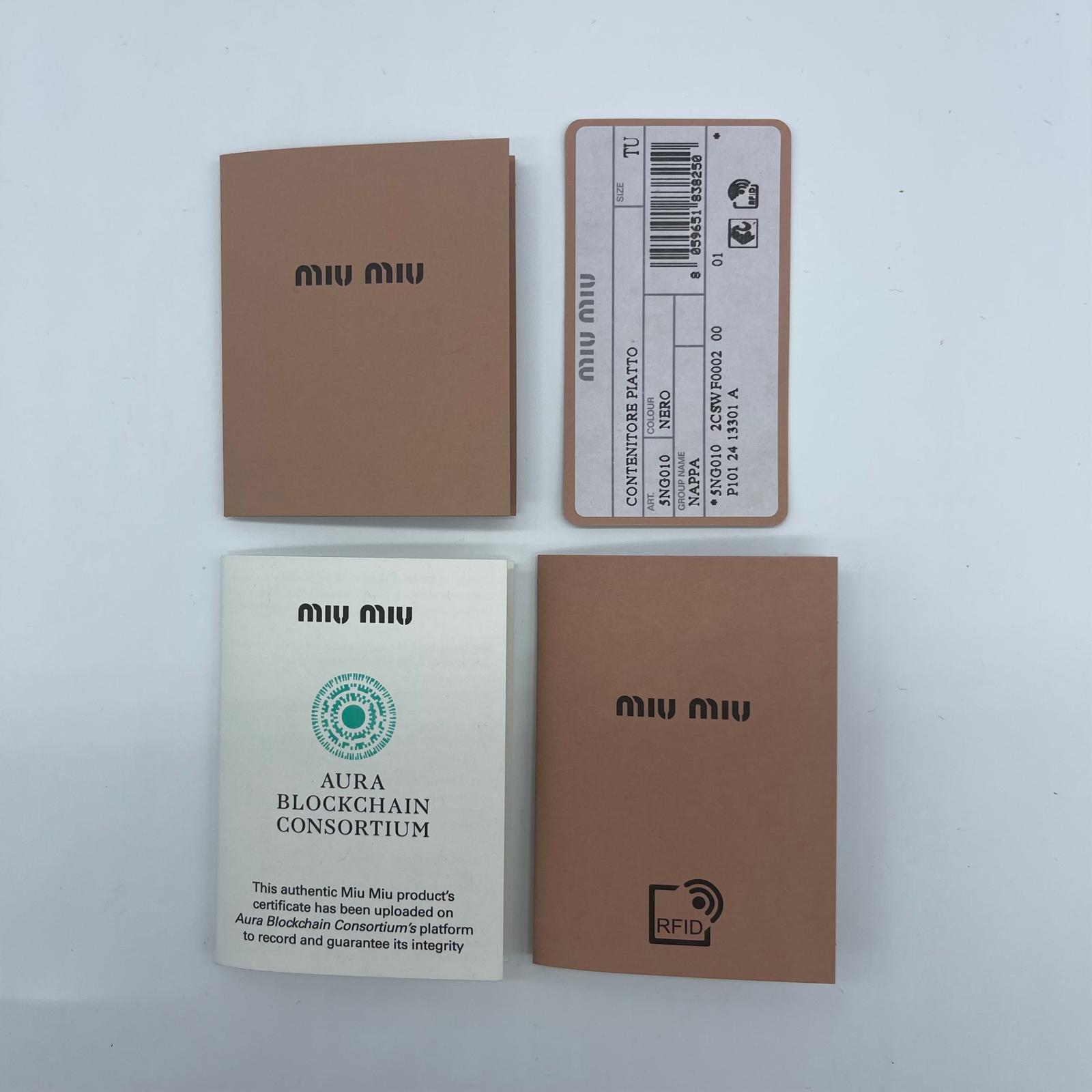 Miu Miu Leather Pouch