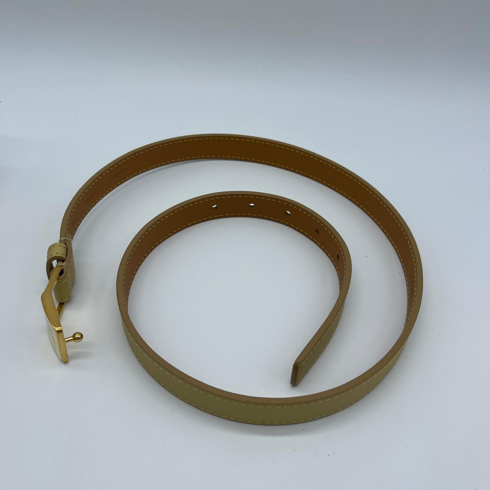 Loewe Amazona 2cm Belt Size 80