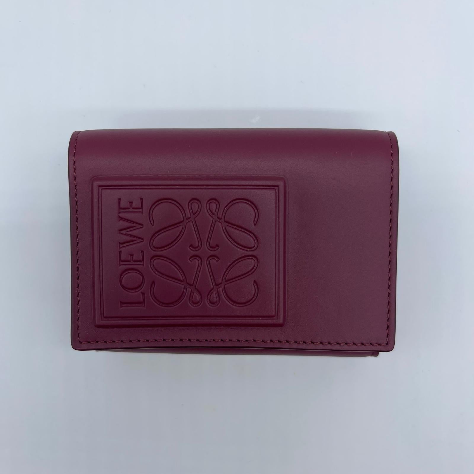 Loewe Patch Trifold Wallet