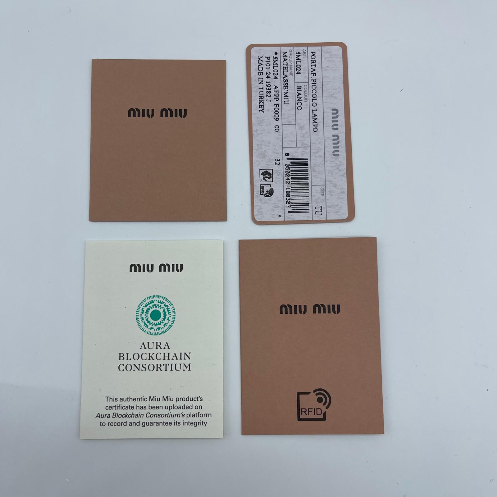 Miu Miu Leather Wallet
