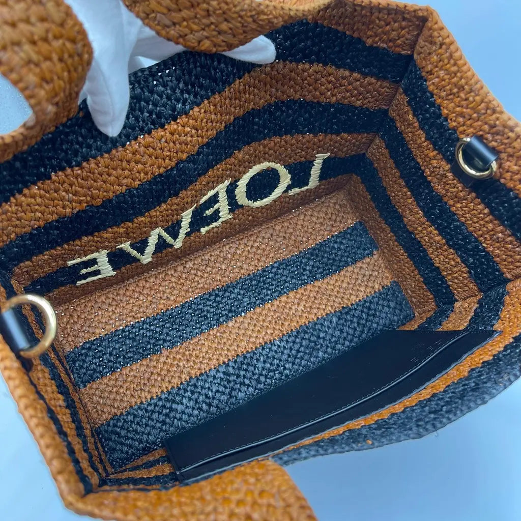 Loewe Font Tote Medium Stripes Bag